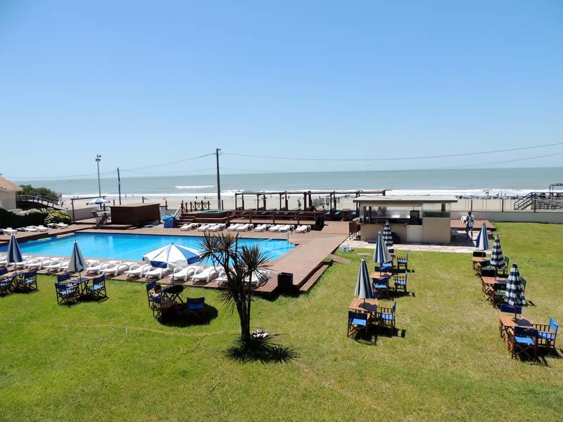 Hotel Tejas Rojas Villa Gesell Exterior foto